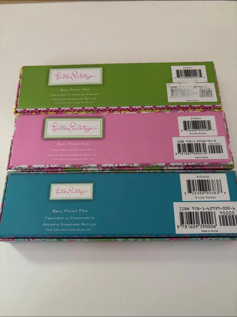 NIB Lilly Pulitzer Pens Lot
